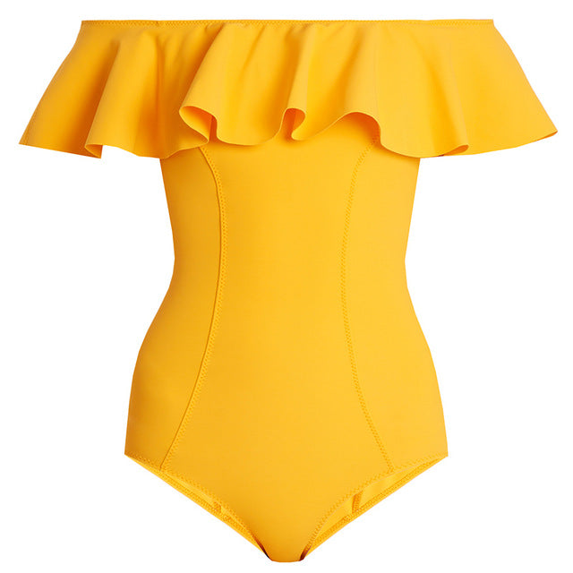 Off The Shoulder Swimwear