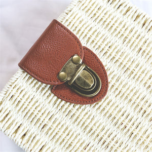 Square Straw Bag