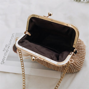 Kiss Lock Shoulder Bag