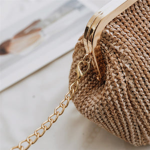Kiss Lock Shoulder Bag