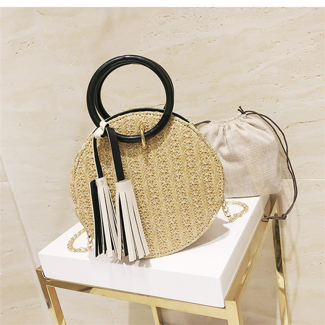 Circle Beach Bag