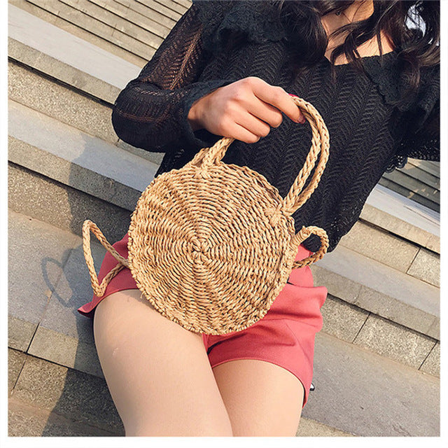 Retro Woven Bag