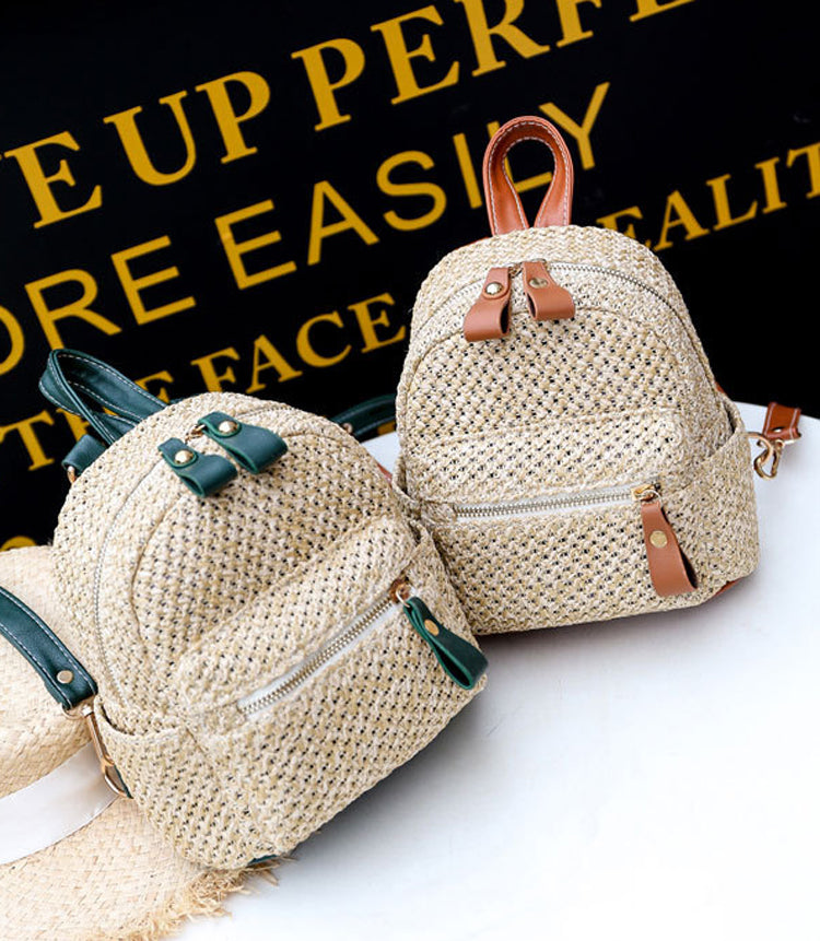 Woven Backpack