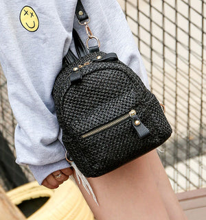 Woven Backpack